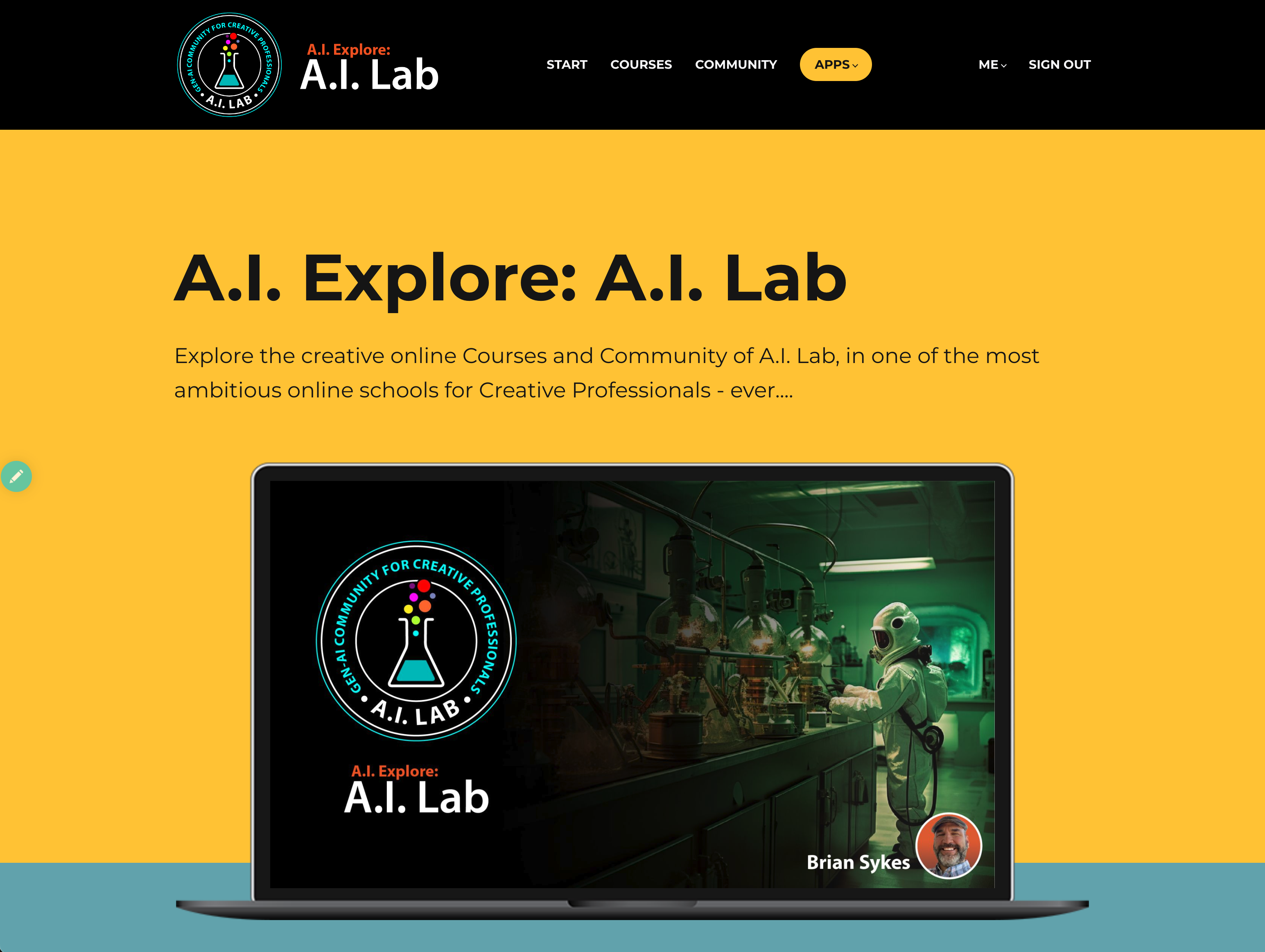 A.I. Lab website